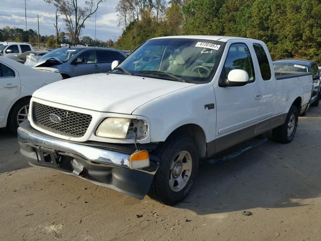 1FTZX17271KB43243 - 2001 FORD F150 WHITE photo 2