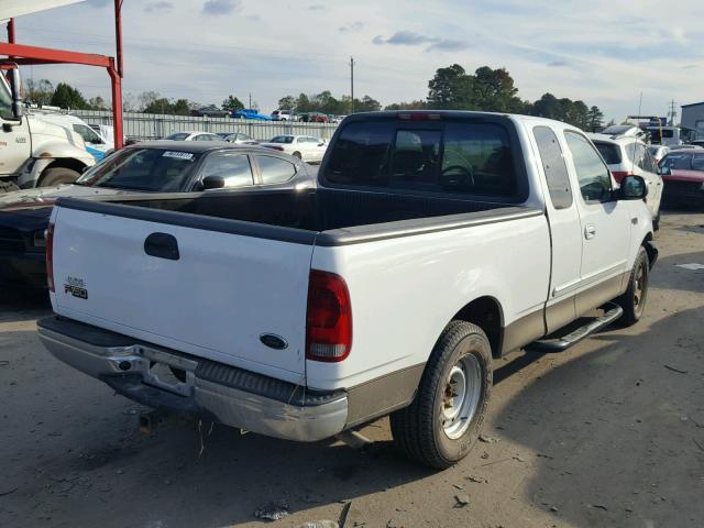 1FTZX17271KB43243 - 2001 FORD F150 WHITE photo 4