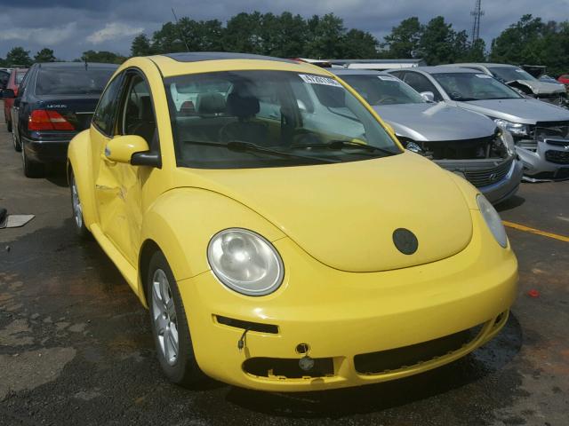 3VWRW31C27M502190 - 2007 VOLKSWAGEN NEW BEETLE YELLOW photo 1