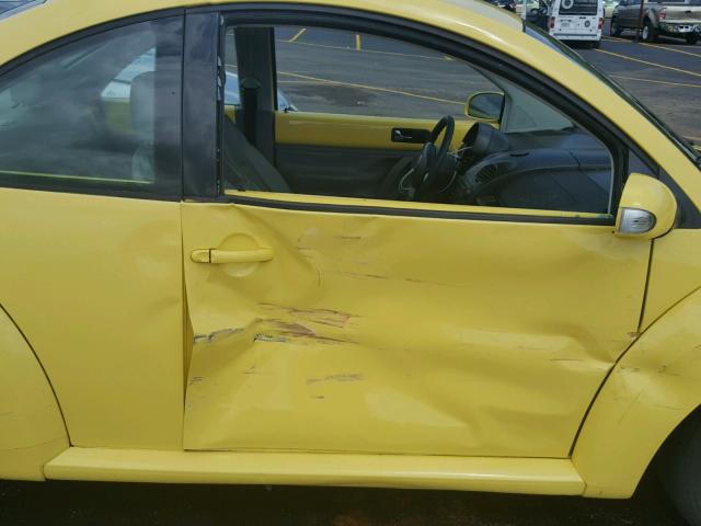 3VWRW31C27M502190 - 2007 VOLKSWAGEN NEW BEETLE 黄色 照片 9