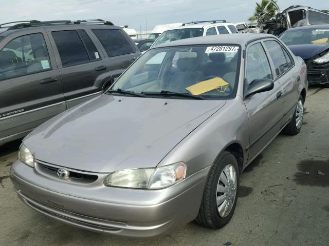 1NXBR12E2WZ022866 - 1998 TOYOTA COROLLA VE GOLD photo 2