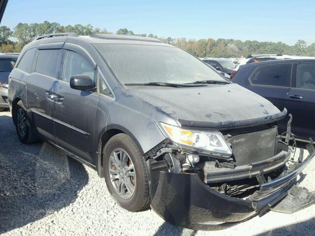 5FNRL5H63CB085734 - 2012 HONDA ODYSSEY EX CHARCOAL photo 1