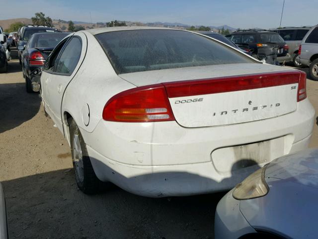 2B3HD46R44H648318 - 2004 DODGE INTREPID S WHITE photo 3