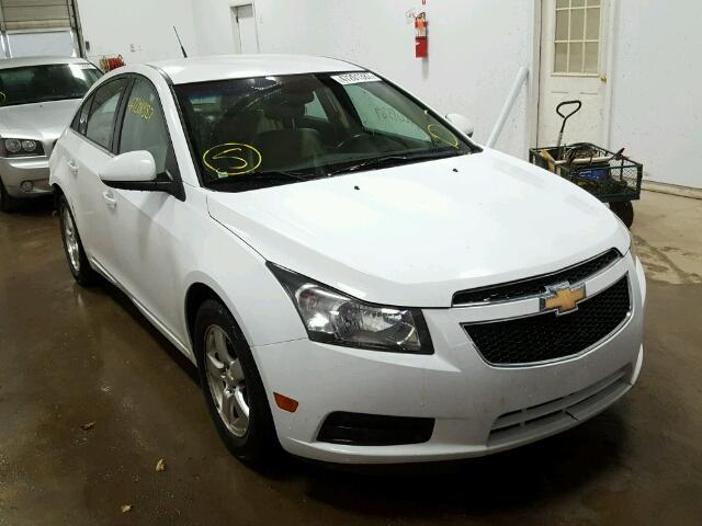 1G1PG5S96B7209314 - 2011 CHEVROLET CRUZE LT WHITE photo 1