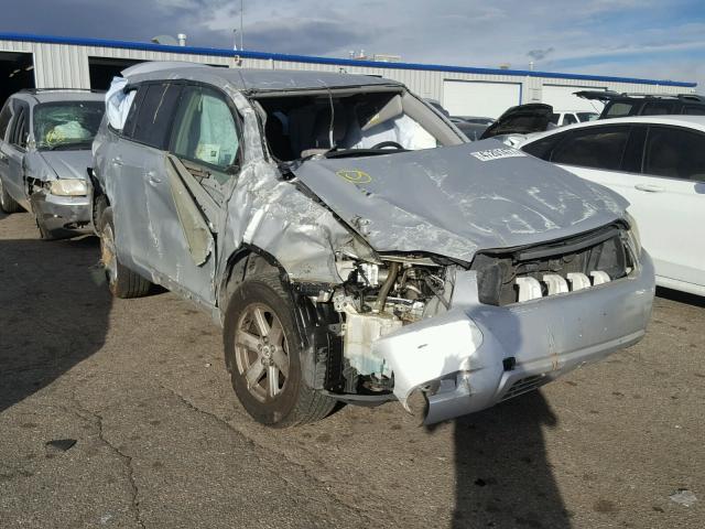 JTEES41A082067109 - 2008 TOYOTA HIGHLANDER SILVER photo 1