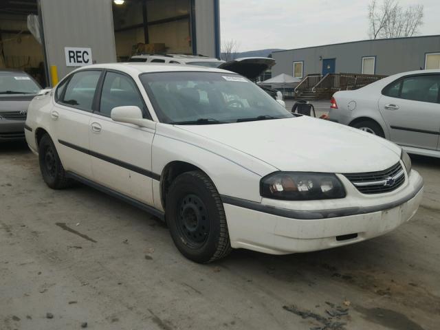 2G1WF55E329252191 - 2002 CHEVROLET IMPALA WHITE photo 1