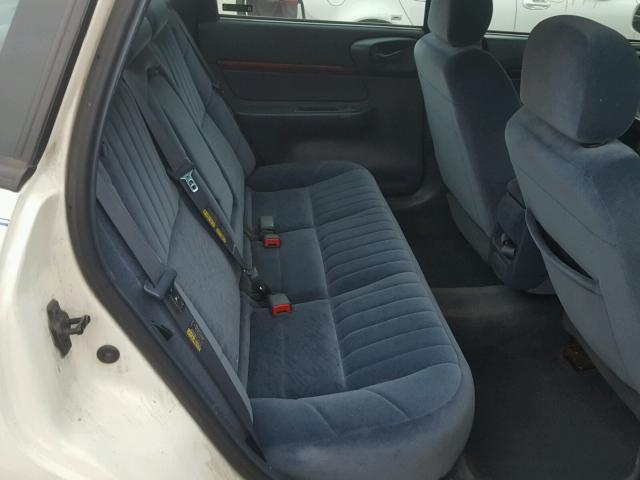 2G1WF55E329252191 - 2002 CHEVROLET IMPALA WHITE photo 6