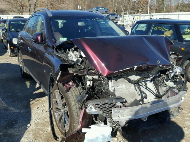 JN1BJ0RR8GM263155 - 2016 INFINITI QX50 RED photo 1