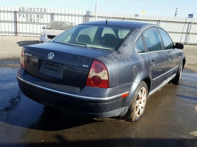 WVWRH63B81P093407 - 2001 VOLKSWAGEN PASSAT GLX 石墨色 照片 4