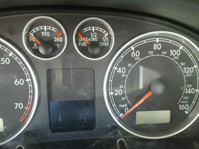 WVWRH63B81P093407 - 2001 VOLKSWAGEN PASSAT GLX 石墨色 照片 8