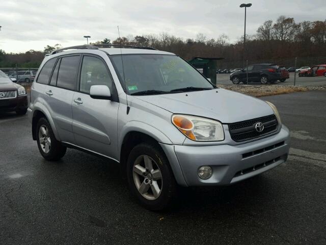 JTEHD20V840010517 - 2004 TOYOTA RAV4 SILVER photo 1