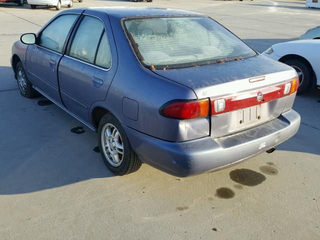 3N1AB41D7XL111927 - 1999 NISSAN SENTRA BAS BLUE photo 3