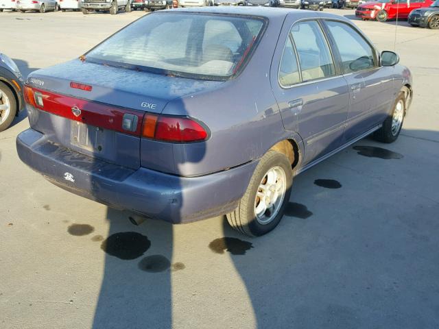 3N1AB41D7XL111927 - 1999 NISSAN SENTRA BAS BLUE photo 4