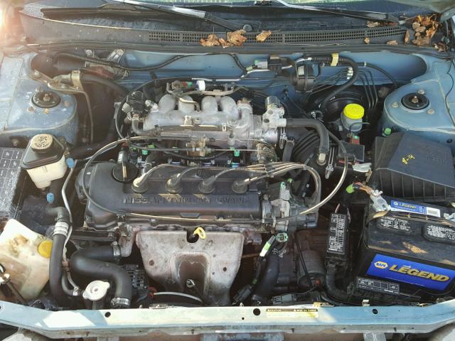 3N1AB41D7XL111927 - 1999 NISSAN SENTRA BAS BLUE photo 7