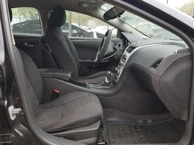 1G1ZC5E02CF316854 - 2012 CHEVROLET MALIBU 1LT BLACK photo 5