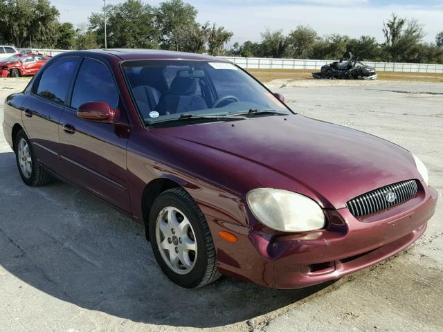 KMHWF35V01A452150 - 2001 HYUNDAI SONATA PURPLE photo 1