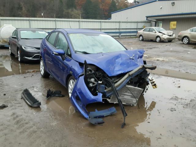 3FADP4BJ6EM240240 - 2014 FORD FIESTA SE BLUE photo 1