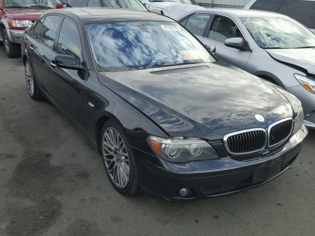 WBAHN83547DT76856 - 2007 BMW 750 BLACK photo 1