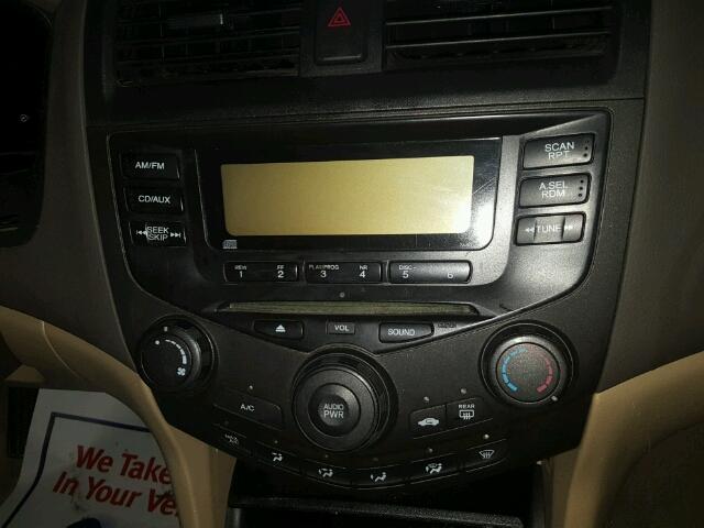 1HGCM56173A132042 - 2003 HONDA ACCORD DX GOLD photo 9