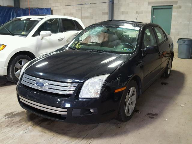 3FAHP07107R254014 - 2007 FORD FUSION SE BLACK photo 2