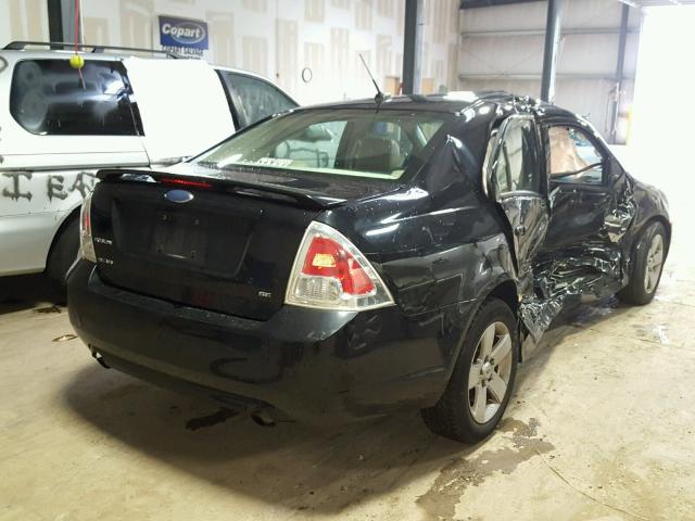 3FAHP07107R254014 - 2007 FORD FUSION SE BLACK photo 4