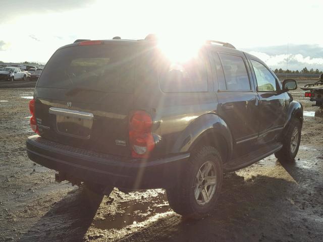 1D8HB58D34F113866 - 2004 DODGE DURANGO LI BLACK photo 4