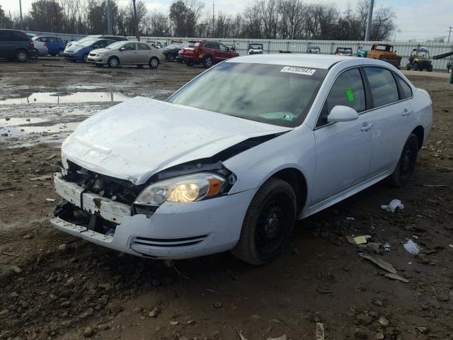 2G1WD5EM7B1177782 - 2011 CHEVROLET IMPALA POL WHITE photo 1