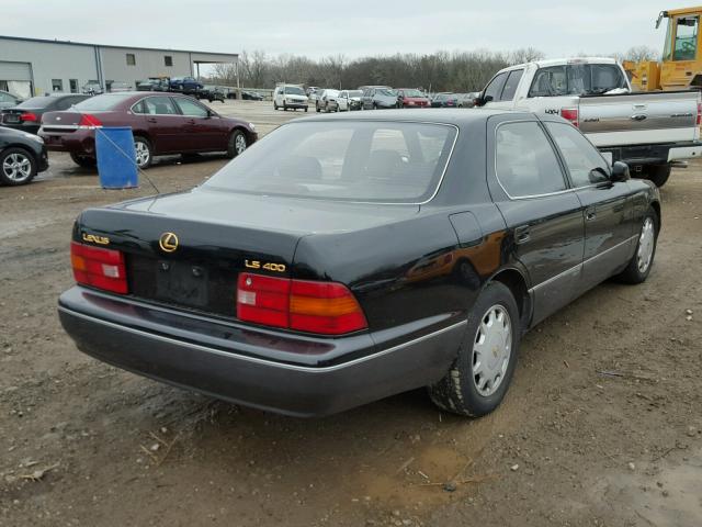 JT8BH28F9V0081284 - 1997 LEXUS LS 400 BLACK photo 4