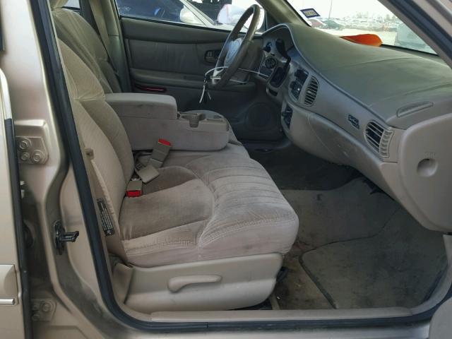 2G4WS52J821209304 - 2002 BUICK CENTURY CU TAN photo 5