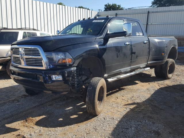 3C63DRJL4CG313607 - 2012 DODGE RAM 3500 L BLACK photo 2