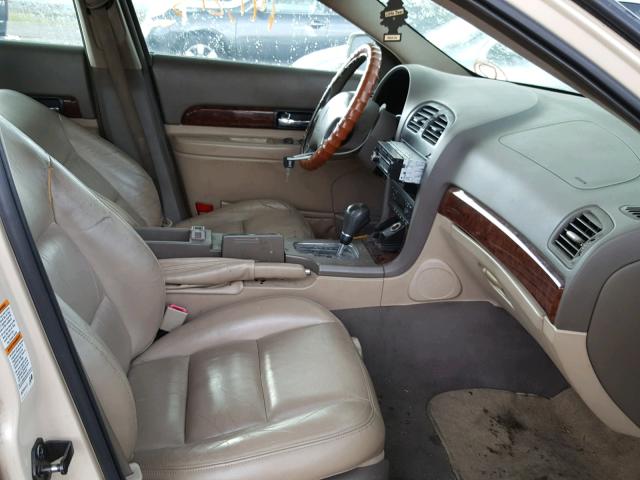 1LNHM86S9YY866903 - 2000 LINCOLN LS 金色 照片 5