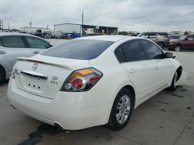 1N4AL2AP1CN486253 - 2012 NISSAN ALTIMA BAS WHITE photo 4