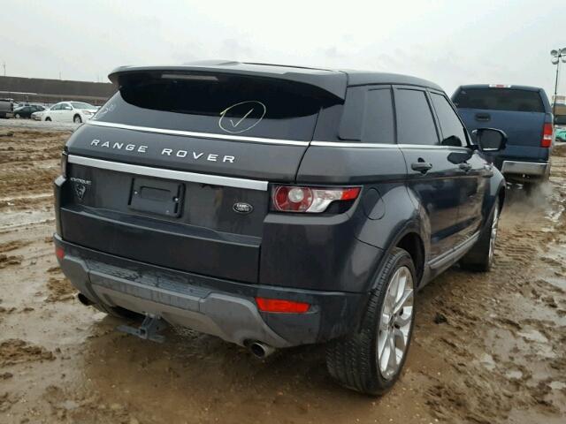 SALVV2BG0CH655609 - 2012 LAND ROVER RANGE ROVE GRAY photo 4