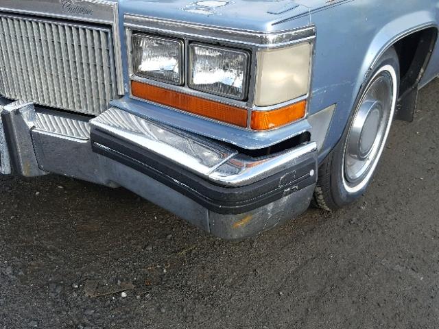 6D476A9217992 - 1980 CADILLAC COUPE DEVI BLUE photo 9