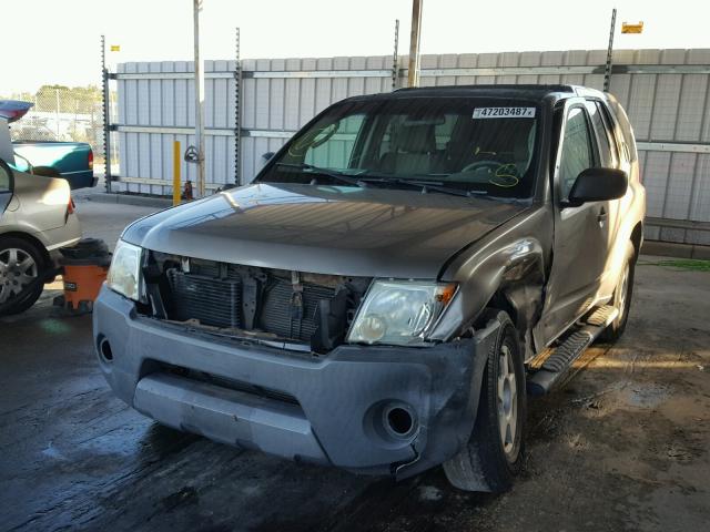 5N1AN08U46C519181 - 2006 NISSAN XTERRA OFF TAN photo 2