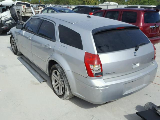 2D8GV58295H613922 - 2005 DODGE MAGNUM R/T SILVER photo 3