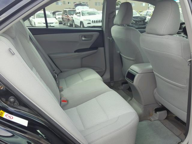 4T1BF1FK6GU254607 - 2016 TOYOTA CAMRY BLACK photo 6