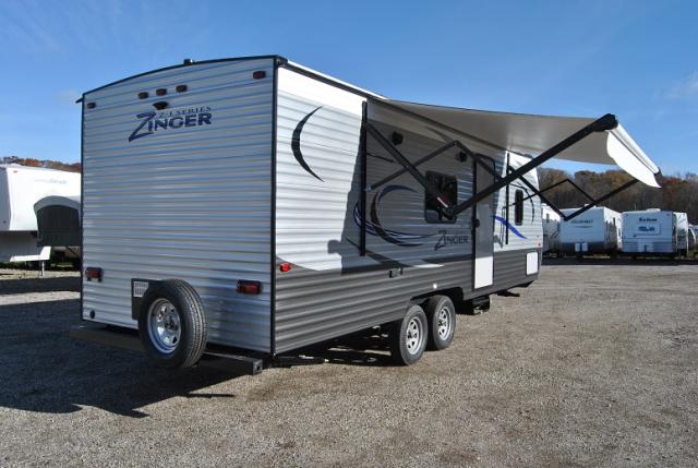 4YDT25227HS370717 - 2017 CABIN TRAILER ZR252BH17 TWO TONE photo 2