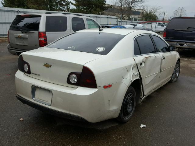 1G1ZC5E12BF279361 - 2011 CHEVROLET MALIBU 1LT 白色 照片 4