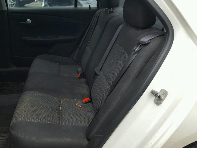 1G1ZC5E12BF279361 - 2011 CHEVROLET MALIBU 1LT 白色 照片 6