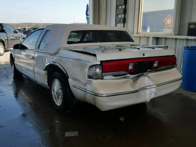 1MELM6245TH639354 - 1996 MERCURY COUGAR XR7 WHITE photo 3