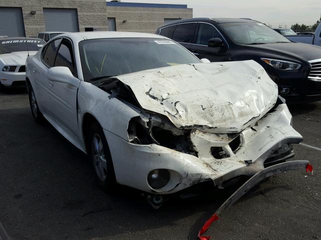 2G2WP582871224595 - 2007 PONTIAC GRAND PRIX WHITE photo 1