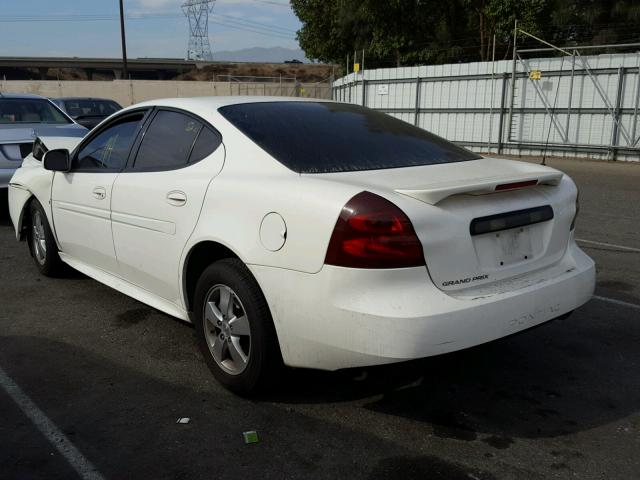 2G2WP582871224595 - 2007 PONTIAC GRAND PRIX WHITE photo 3