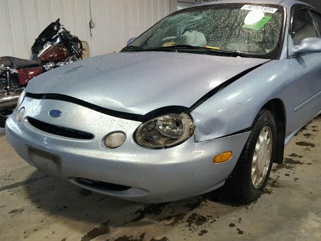 1FALP53S2VA150783 - 1997 FORD TAURUS LX BLUE photo 9