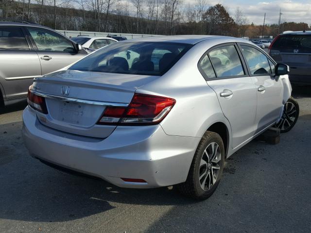 2HGFB2F97DH583000 - 2013 HONDA CIVIC EXL SILVER photo 4