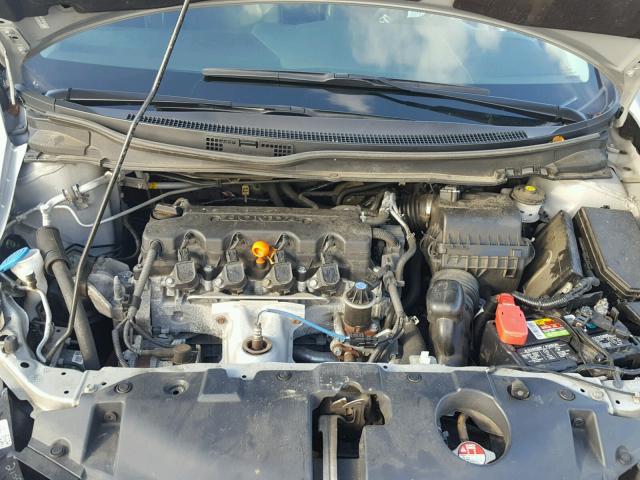 2HGFB2F97DH583000 - 2013 HONDA CIVIC EXL SILVER photo 7