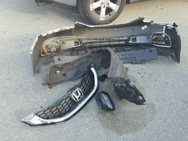 2HGFB2F97DH583000 - 2013 HONDA CIVIC EXL SILVER photo 9