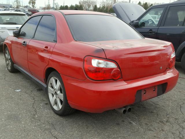 JF1GD29654G504195 - 2004 SUBARU IMPREZA WR RED photo 3