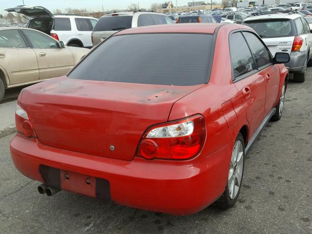 JF1GD29654G504195 - 2004 SUBARU IMPREZA WR RED photo 4