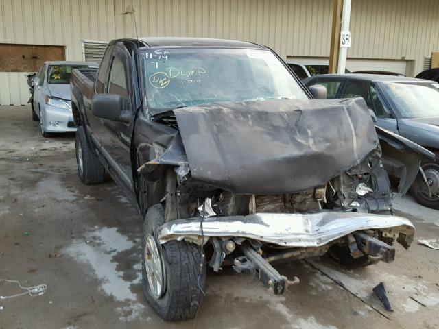 1GCDS196558256359 - 2005 CHEVROLET COLORADO BLACK photo 1